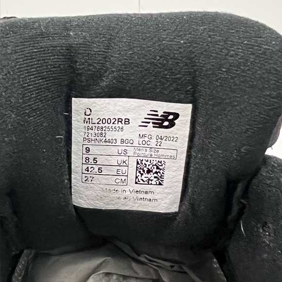 New Balance 2002r Dark Grey - Picture 5 of 7